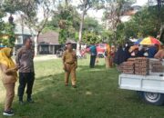 Waka Polsek Bacukiki Laksanakan Patroli, Sambangi Lokasi Pasar Murah di Lapangan Bina Lipu
