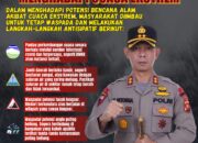 Cuaca Mulai Tak Menentu, Kapolres Sigi Dorong Masyarakat Wujudkan Lingkungan Aman dan Tangguh Menghadapi Cuaca Ekstrem