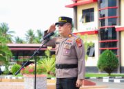 Polres Banggai Gelar Apel Tanggap Bencana, Antisipasi Peralihan Musim