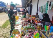 Babinsa Koramil 1420-07/Baranti Aktif Pantau Harga Sembako dan Serap Aspirasi Masyarakat di Pasar Sentral Baranti