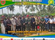 Acara Adat Mooli dan Bakti Sosial Tandai Awal Pembangunan Grup 5 Kopassus di Konsel