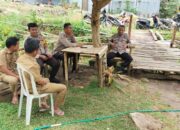 Perkuat Kerja Sama, Kapolsek Alla Bersama Polisi RW dan Bhabinkamtibmas Jalin Koordinasi dengan Pihak Pertanian Kecamatan Alla