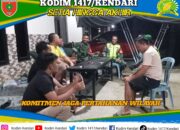 Babinsa Koramil Wawotobi Gandeng Warga Patroli Malam di Palarahi