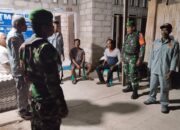 Babinsa Koramil 1413-06/Tomia dan Komduk Gelar Patroli Malam Rutin Demi Menjaga Stabilitas Keamanan Wilayah