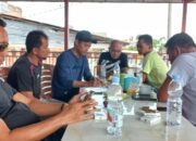 Giat Koordinasi Kapolsek Maiwa Dengan Perum Bulog Subdivre Sidrap Terkait Penyerapan Hasil Panen Jagung