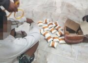 Jemput 15.000 Pil THD di Jasa Pengiriman Toili, Polres Banggai Amankan Pelaku