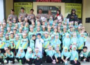 Polres Soppeng Terima Kunjungan TK Islam Terpadu Ar Raihan, Wujudkan Program Polisi Ramah Anak
