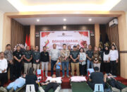 Rangkaian Hari Bakti Kementerian Imigrasi dan Pemasyarakatan, Kanim Banggai Gelar Layanan Pengobatan Gratis dan Donor Darah