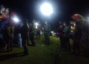 Babinsa Koramil 1413-13/Sorawolio dan Komduk Gelar Patroli Malam di Ngkaring-Ngakring