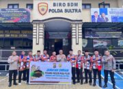 Kapolda Sultra Lepas Jamaah Umrah Personel Polda Sultra