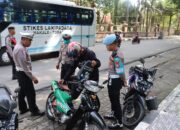 Penertiban 8 Sasaran Operasi Zebra, Satlantas Polres Tana Toraja Tindak Kendaraan Tidak Lengkap dan Knalpot Brong