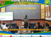 Kodim 1417/Kendari Rakor Bersama Pemda Mengenai Pembangunan Koperasi Merah Putih