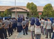 Satgas Preemtif Ops Zebra 2025 Polres Sinjai Sambangi Sekolah, Tanamkan Budaya Tertib Berlalu Lintas Sejak Usia Dini.