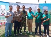 Peluncuran Produk Pertanian PT Kenso Indonesia di Desa Lalabata Riaja, Bhabinkamtibmas Hadir Berikan Dukungan Keamanan