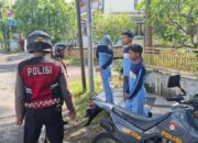 Patroli Dialogis Sat Samapta Polres Sinjai Berikan Imbauan Kamtibmas Kepada Warga