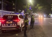 Jaga Kamseltibcar, Sat Lantas Polres Sinjai Gencarkan Patroli Malam di Titik Rawan.