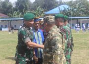 Dandim Hadiri Upacara Tradisi Penerimaan Batalyon TP 871/La Maindo di Buton Selatan