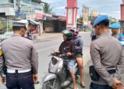 Hari ke-8 Operasi Zebra, Polres Sigi Catat 53 Teguran Pelanggaran Lalu Lintas