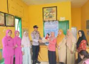 BHABINKAMTIBMAS ATTANG SALO DAN TELLU LIMPOE SALURKAN NUTRISI TAMBAHAN PROGRAM “GENTING” CEGAH STUNTING