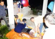 Polisi Olah TKP Kasus Penemuan Mayat Pria Gantung Diri di Pekuburan Cina Luwuk