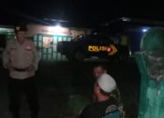 PATROLI BLUE LIGHT POLSEK DONRI-DONRI TINGKATKAN KEAMANAN MALAM HARI