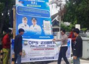 Operasi Zebra Pallawa 2025,Satlantas Polres Palopo Pasang Spanduk Imbauan Tertib Berlalu Lintas di kawasan Rawan Pelanggaran dan Kecelakaan