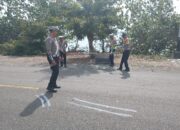 Polisi Olah TKP Kecelakaan Maut di Jalan Mandapar, Luwuk Selatan, Balita 2 Tahun Tewas