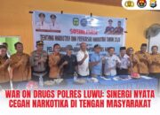 War on Drugs Polres Luwu: Sinergi Nyata Cegah Narkotika di Tengah Masyarakat