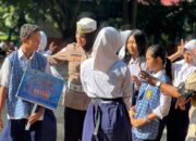 Sat Lantas Polres Parepare Kampanyekan “Stop Pelanggaran, Patuhi Aturan Berlalu Lintas” di Hadapan Ratusan Pelajar