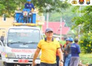 Kolaborasi Polres Luwu dan Dinas PJU, Penebangan Pohon Dilakukan untuk Cegah Ancaman Pohon Tumbang