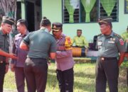 PISAH SAMBUT DANDIM 1423 SOPPENG, POLRES SOPPENG TEGASKAN KOMITMEN SINERGI TNI–POLRI