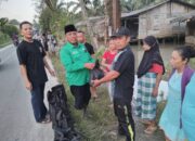 Peduli Banjir, PKB Kabupaten Batubara Salurkan Bantuan Paket Sembako Untuk Warga Terdampak