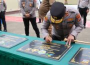 Kunjungan Kerja ke Kabupaten Muna, Kapolda Sultra Resmikan Lapangan Tembak dan Rumah Dinas