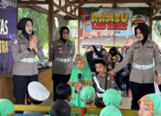 Polda Sultra Tanamkan Tertib Berlalu Lintas Sejak Dini, Gelar Kegiatan Polisi Sahabat Anak Bersama TK IT Ummu Salamah