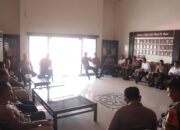 Rapat Internal Polres Sinjai, Evaluasi Pelaksanaan dan Bahas Tugas Kedepan.