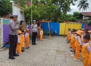 Polisi Sahabat Anak, Satlantas Polres Tana Toraja Kenalkan Tertib Lalu Lintas Sejak Dini di TK Bhayangkari