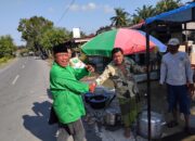DPC PKB Batubara Salurkan Bantuan Sembako Korban Banjir di Dua Desa