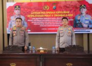 Polres Banggai Gelar Latpraops Pekat Tinombala II, Harapkan Natal dan Tahun Baru Kondusif