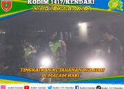 Babinsa Koramil 1417-02/Wawotobi Gelar Patroli Bersama Komduk untuk Peningkatan Pertahanan Wilayah