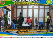 Babinsa Wawotobi Gelar Patroli dan Silaturahmi Bersama Komduk di Lalosabila