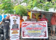 Jumat Curhat Polsek KPN, Sambangi Buruh dan Pedagang Asongan dengan Pola Door to Door