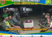 Babinsa Koramil 1417-02/Wawotobi Gelar Patroli Bersama Komduk di Amonggedo