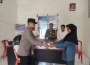 Bhabinkamtibmas Polsek Enrekang menghadiri Penyaluran BLT Dana Desa