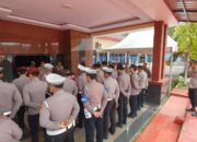 Kabag Ops Polres Sinjai Apel Kesiapan Pam Aksi Unjuk Rasa dari PMII Cabang Sinjai.