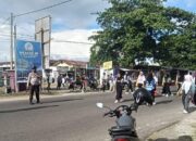 POLSEK MARIORIAWA AMANKAN GIAT DEVILE SMAN 6 SOPPENG PADA PEMBUKAAN SPECTA COMPETITION IV TAHUN 2025