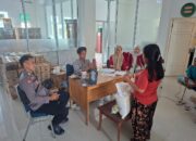 GIAT BHABINKAMTIBMAS POLSEK LALABATA DALAM PENGAWASAN PENYALURAN BANTUAN PANGAN DI DESA BARINGENG