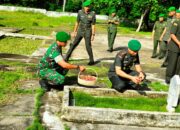 Dandim 1413/Buton Pimpin Ziarah Rombongan Peringati Hari Juang TNI AD 2025