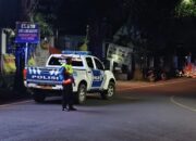 Blue Light Patrol : Sat Lantas Polres Tana Toraja Intensifkan Pengawasan Arus Kendaraan