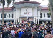 Ribuan Massa Aksi Demonstrasi Penolakan Tambang Emas , Safei: Jika Tambang Emas Dipaksakan , Maka Enrekang Akan Jadi Lautan Darah