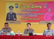 Kapolres Palopo AKBP Dedi Surya Dharma Melaksanakan Kunjungan Kerja ke dua Polsek